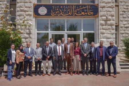 جامعة القدس و GIZ تفتتحان مختبر الهندسة الصناعية في الدراسات الثنائية